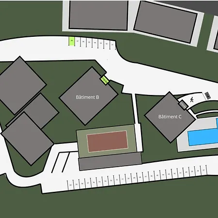 T1 Bis En Avec Parking A - Fr-1-555-76 * エクスレバン
